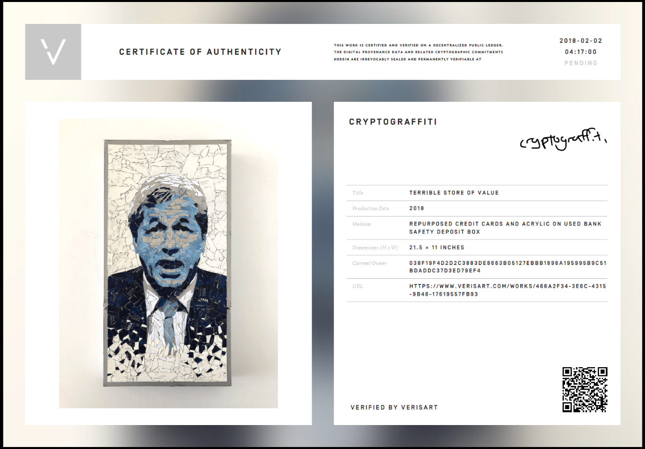 You Can Now Bid for Jamie Dimon Crypto Art Made From Old Credit Cards