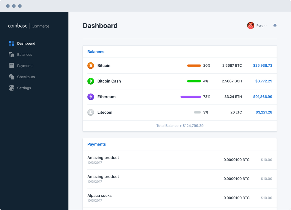 Coinbase Develops Bitpay Competitor Supporting BTC, BCH, ETH and LTC