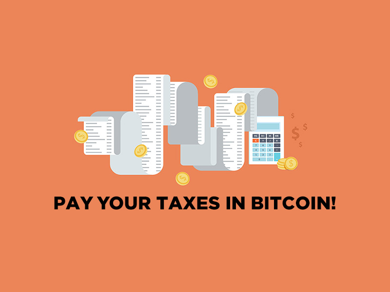 Paying taxes with Bitcoin