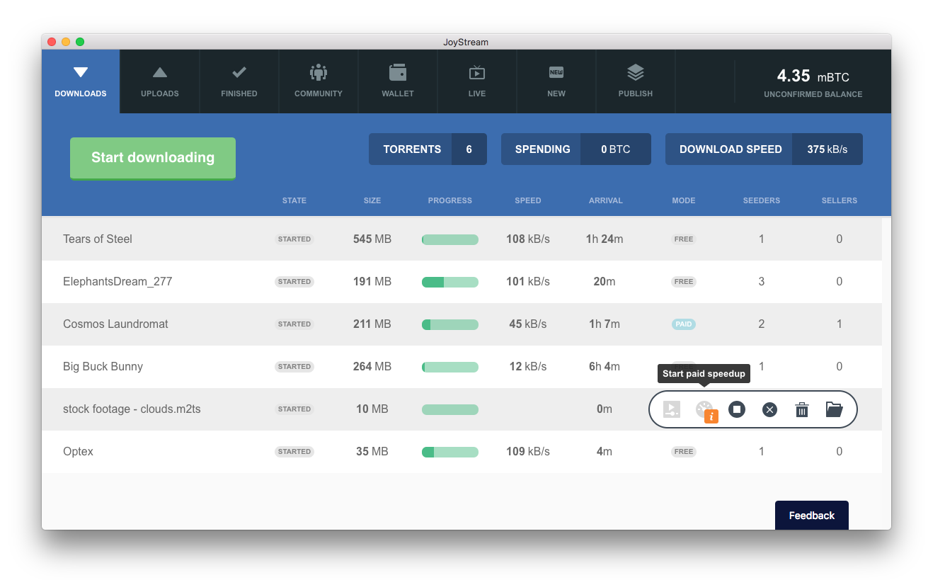 Bittorrent Client Joystream Aims to Go Live on Bitcoin Cash Mainnet Bittorrent Client Joystream Aims to Go Live on Bitcoin Cash Mainnet