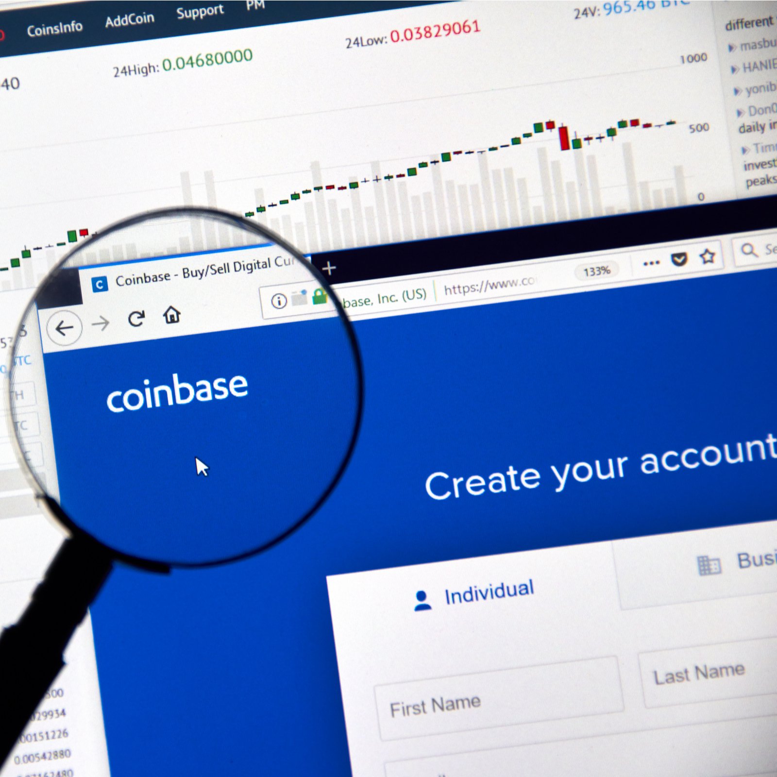 ERC20 Tokens Surge Ahead of New Coinbase Listings