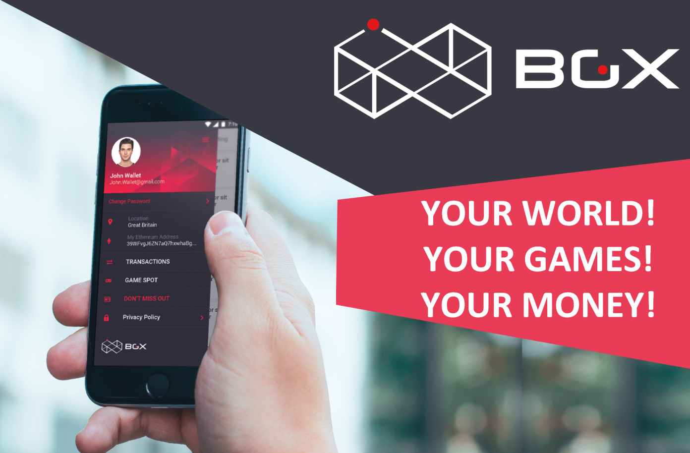 PR: Decentralized Mobile Game Platform BGX