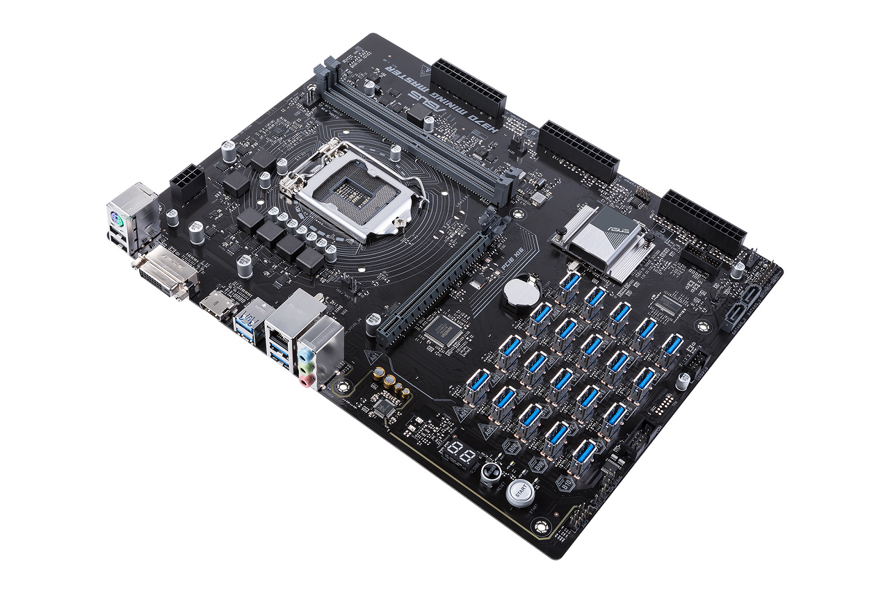 Bitcoin in Brief Thursday: Asus Creates 20 GPU Mining Motherboard