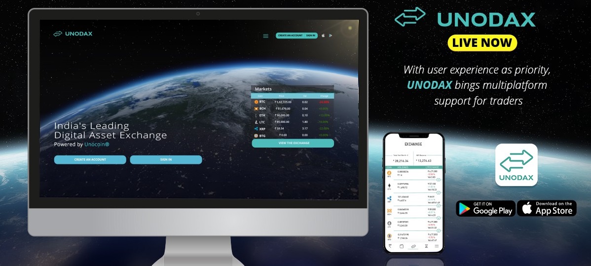 Indian Exchange Unocoin Launches New Trading Platform with 15 Cryptocurrencies