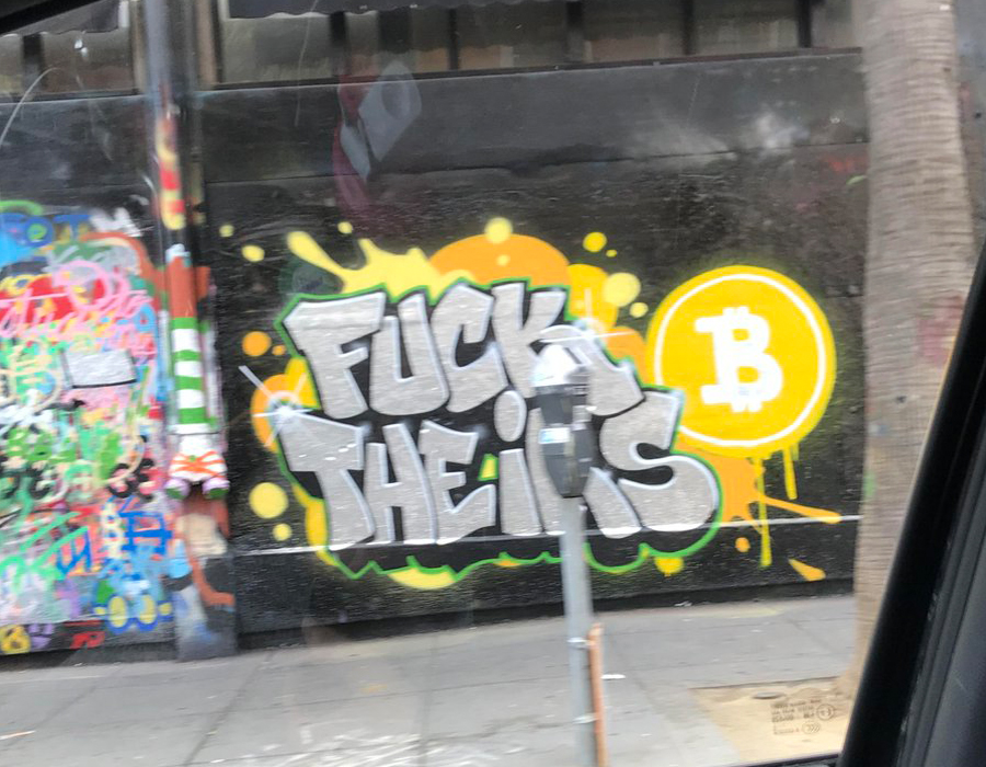 Bitcoin Graffiti: How the Economic Revolution Has Painted the Streets