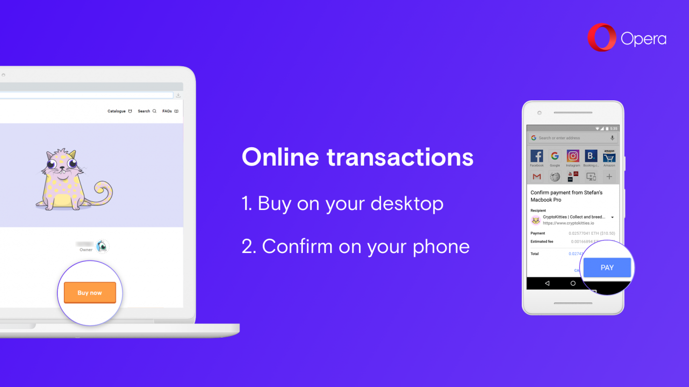 Opera Browser Opens Its Built-in Cryptocurrency Wallet to Desktop Users