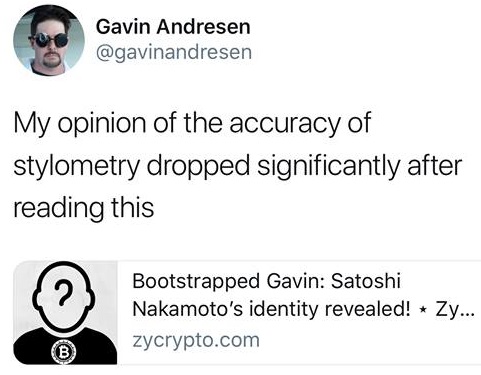 A Look at Stylometry: Can We Uncover Satoshi Through Literary Quirks? A Look at Stylometry: Can We Uncover Satoshi Through Literary Quirks?