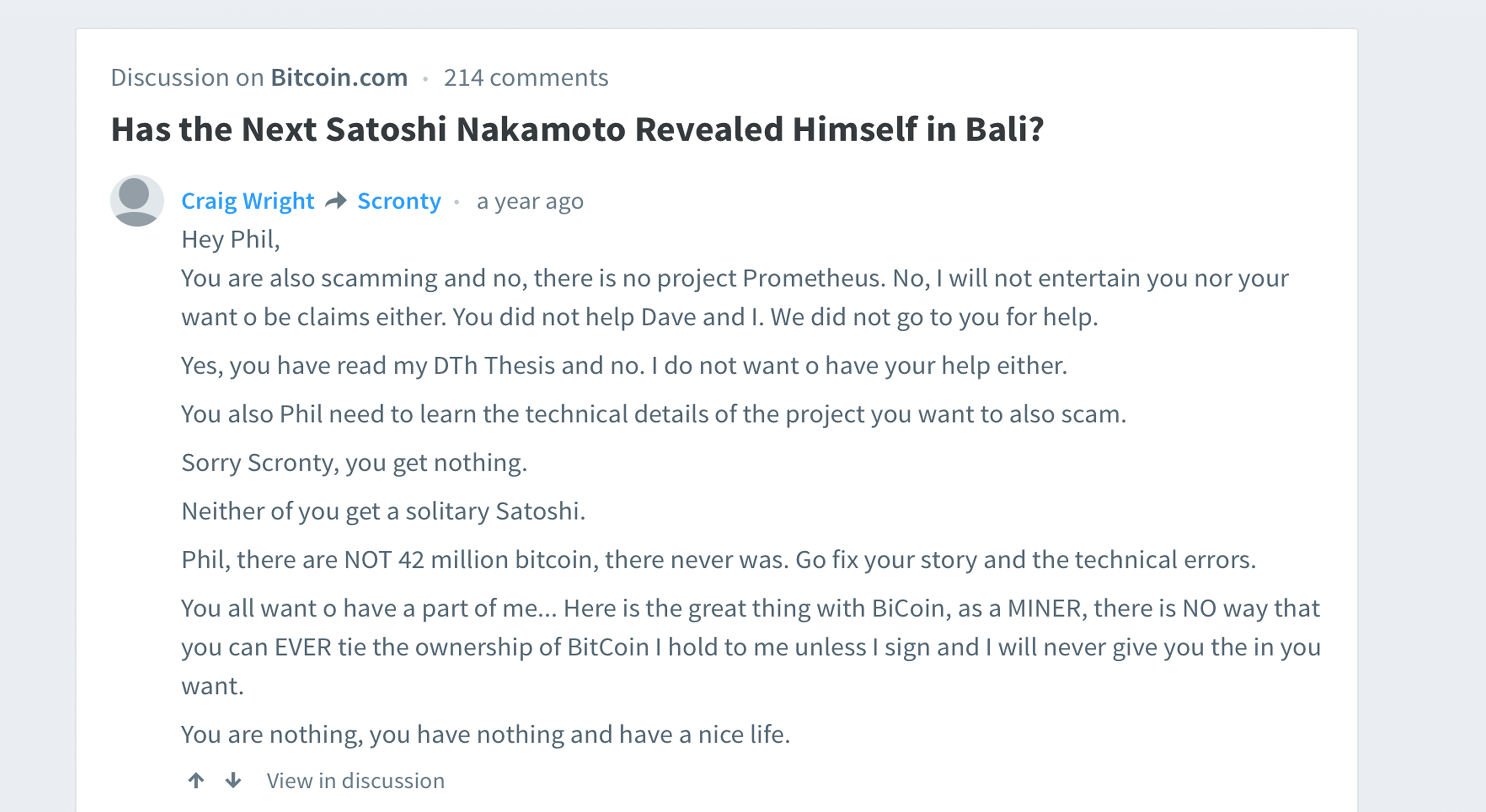 New Satoshi Challenger Tells All — But Is He Legit? New Satoshi Challenger Tells All — But Is He Legit?