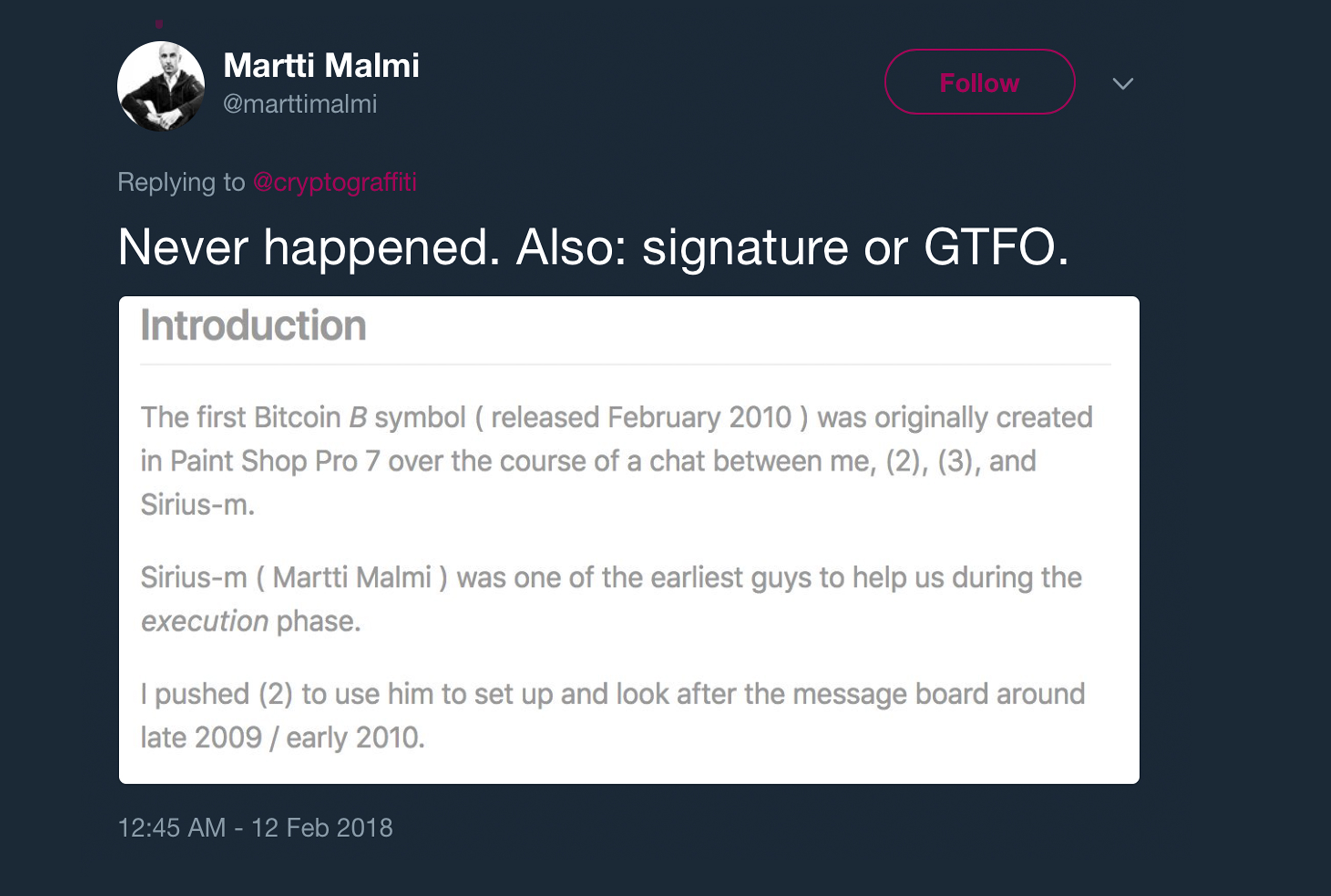 New Satoshi Challenger Tells All — But Is He Legit? New Satoshi Challenger Tells All — But Is He Legit?