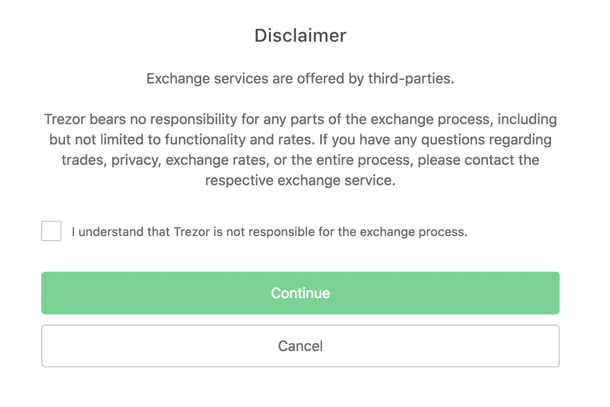 Trezor Users Can Now Exchange Cryptocurrencies Directly In-Wallet