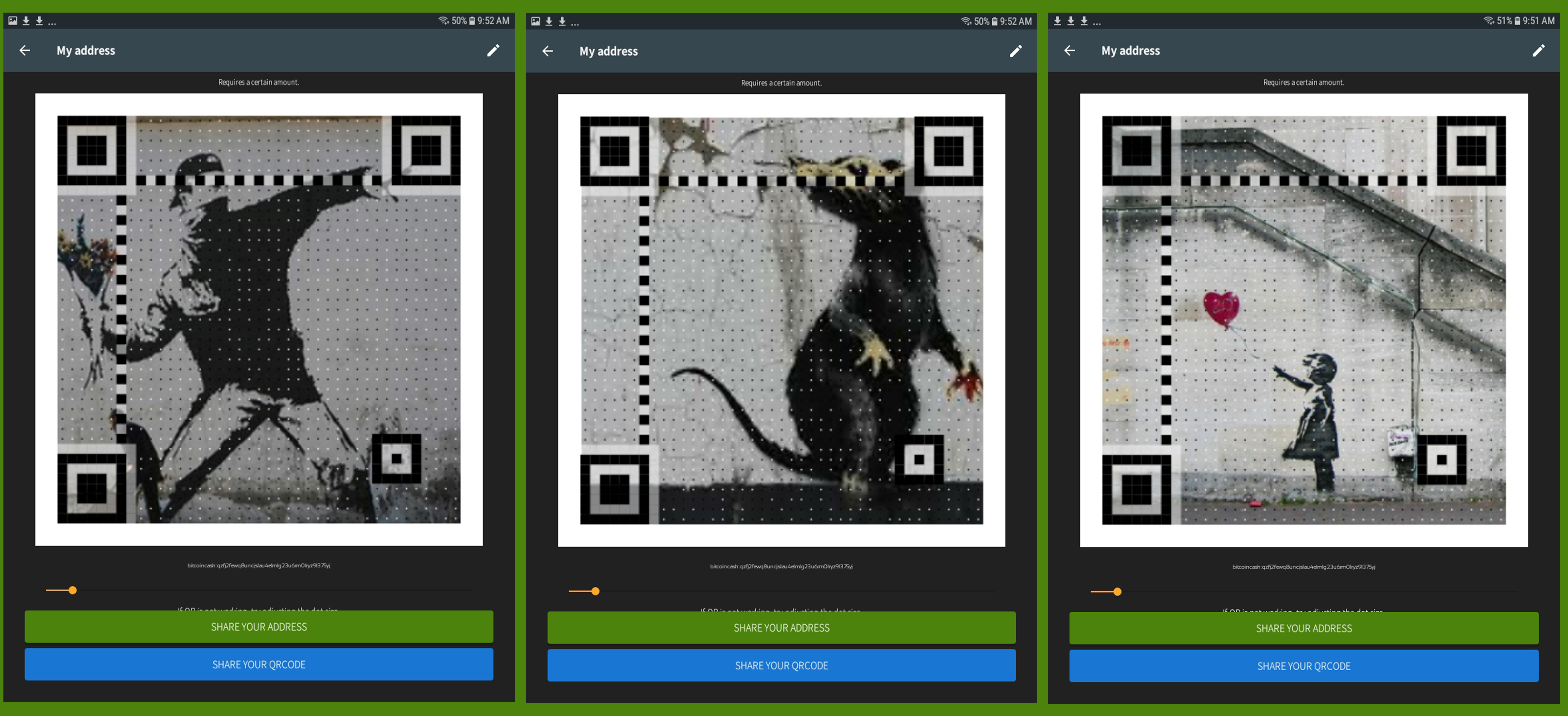 New Qart Wallet Gives Bitcoin Cash QR Codes a Personal Touch New Qart Wallet Gives Bitcoin Cash QR Codes a Personal Touch