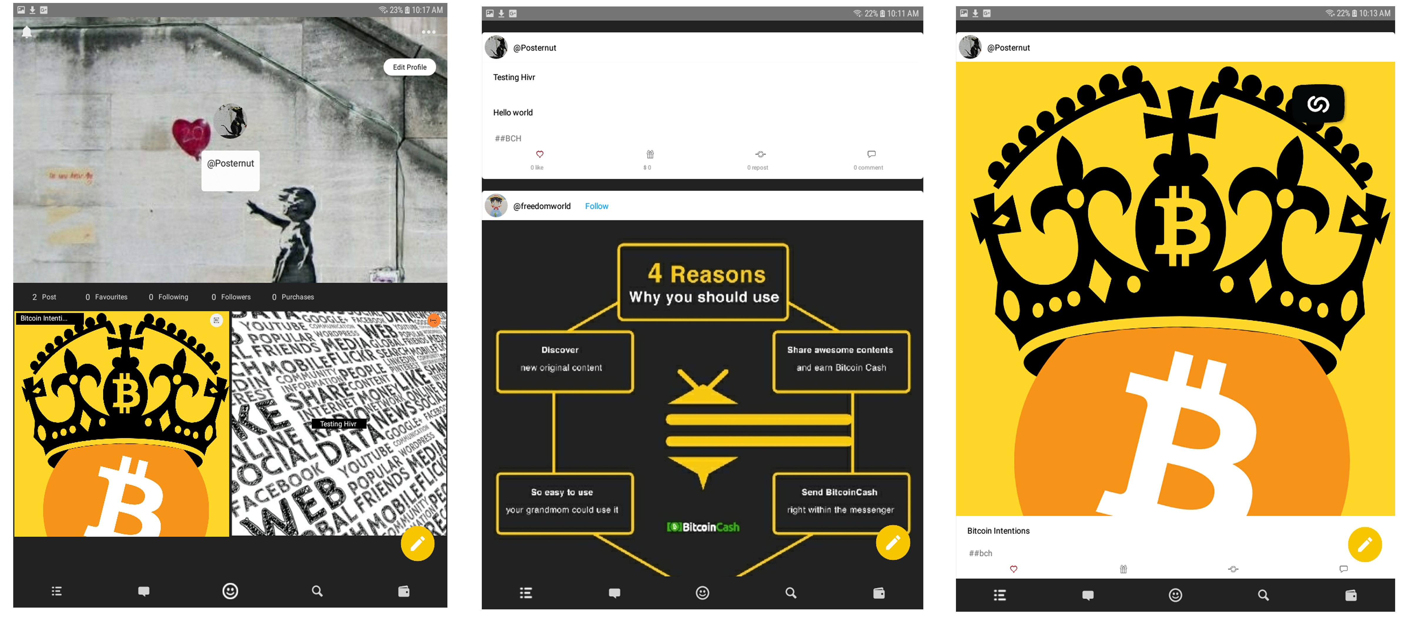 Developers Launch Bitcoin Cash Social Media App 'Hivr' Developers Launch Bitcoin Cash Social Media App 'Hivr'