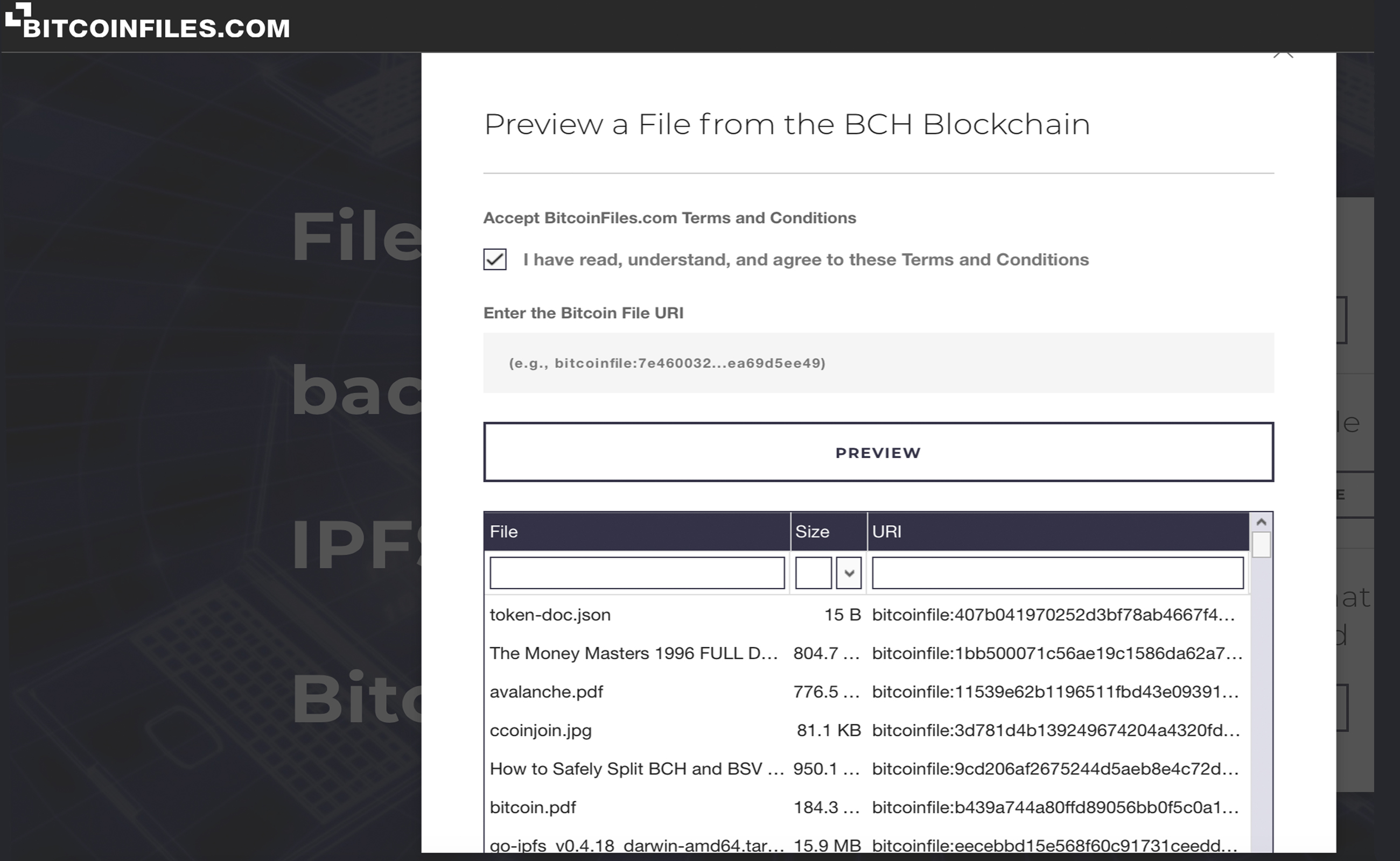 BCH-Powered Bitcoin Files Project Adds IPFS Support BCH-Powered Bitcoin Files Project Adds IPFS Support