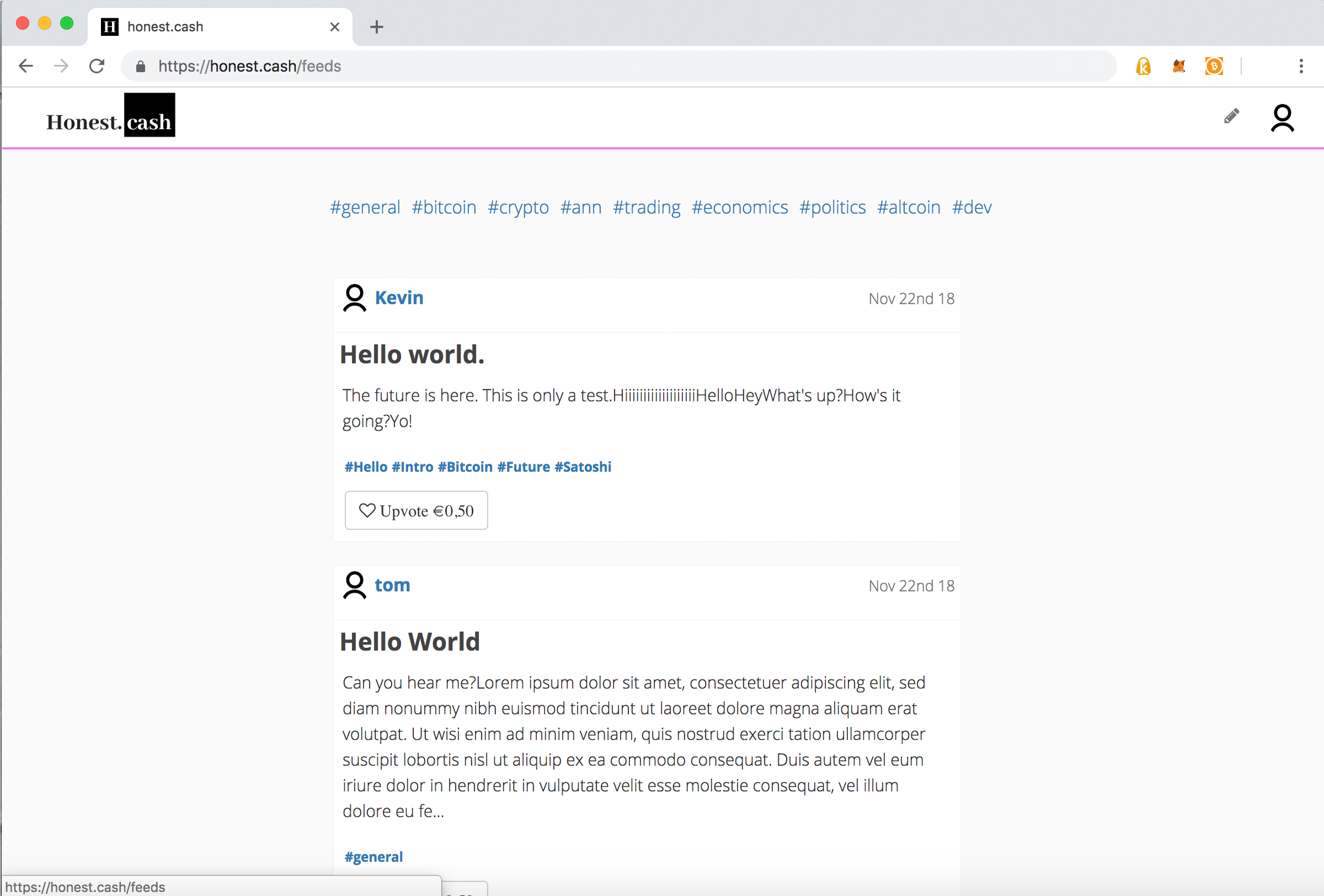 Content Creators Can Earn BCH Using the Honest Cash Platform Content Creators Can Earn BCH Using the Honest Cash Platform