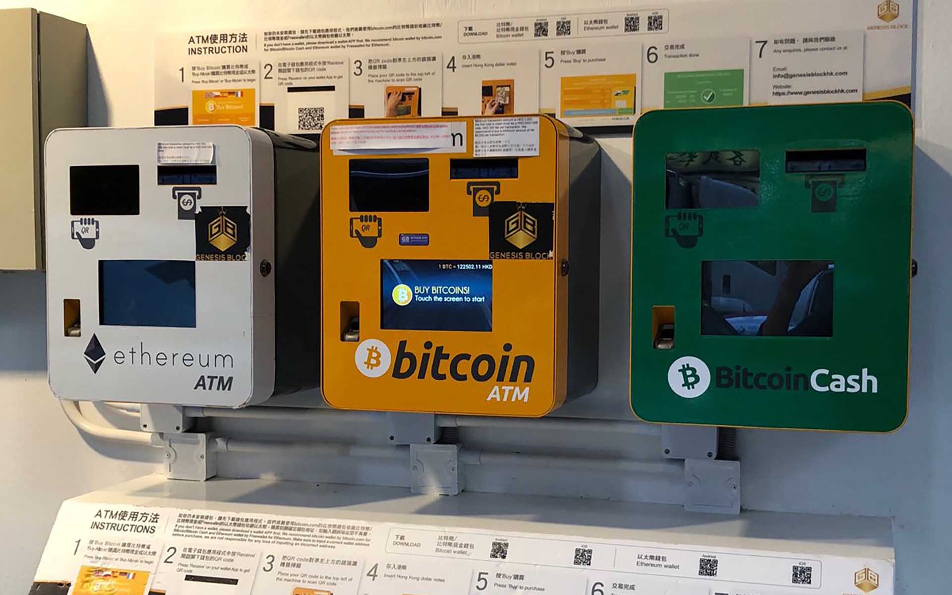 Cryptocurrency ATM Growth Spikes Exponentially to 4,000 Machines Worldwide