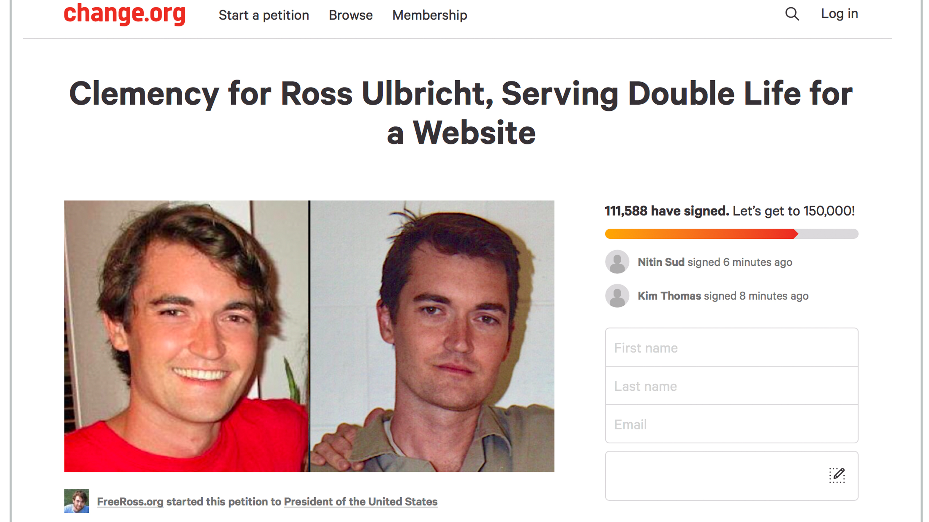 A Heartbroken Mother Hopes President Trump Will Exonerate Ross Ulbricht