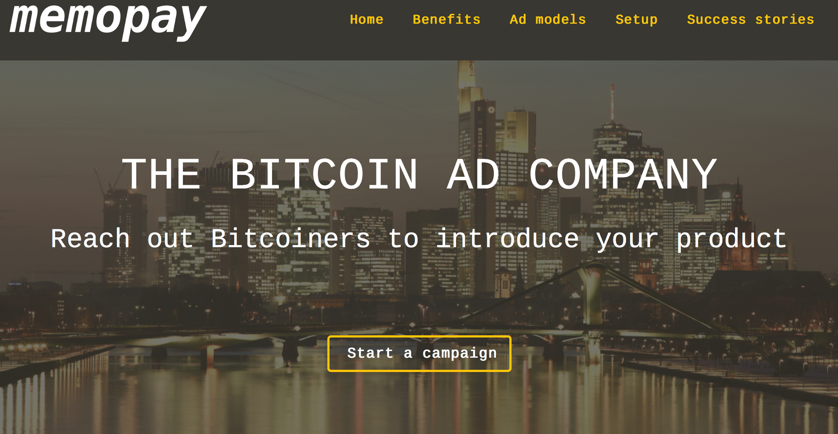 Meet Memopay, the Bitcoin Cash Advertising Model That 'Pays for Attention' Meet Memopay, the Bitcoin Cash Advertising Model That 'Pays for Attention'