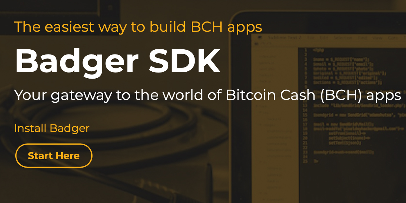 Supercharge Your BCH Workflow With Bitcoin.com's SLP and Badger SDKs