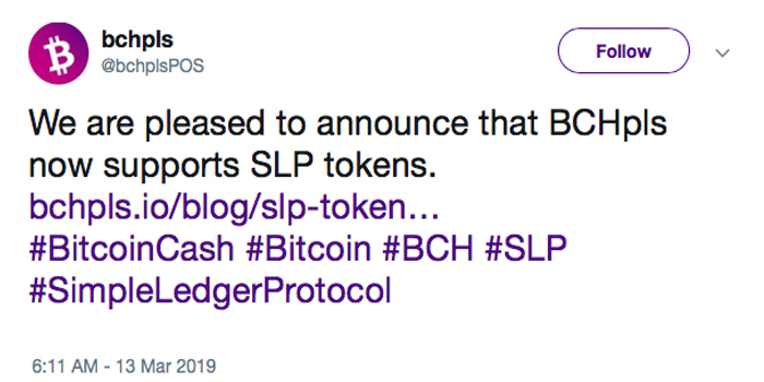 Bchpls.io Platform and a Telegram Tip Bot Now Support SLP Tokens