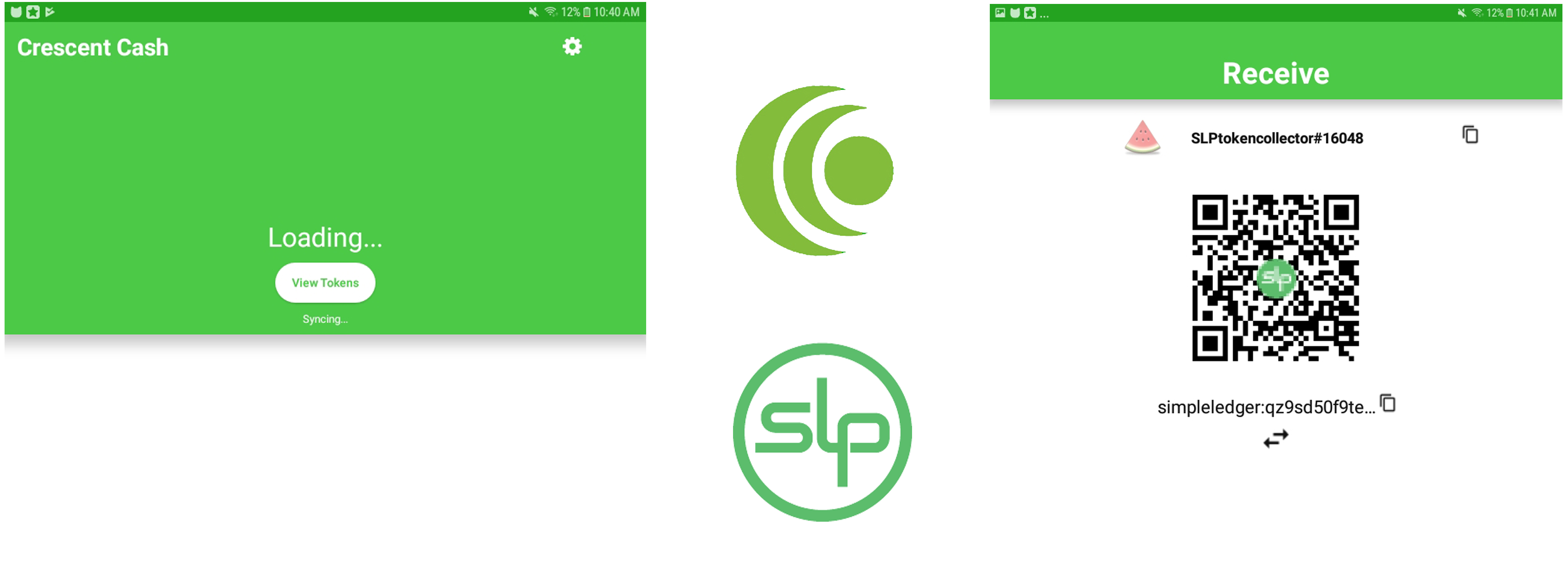 Crescent Cash BCH Wallet Features SLP Token Support for Smartphones