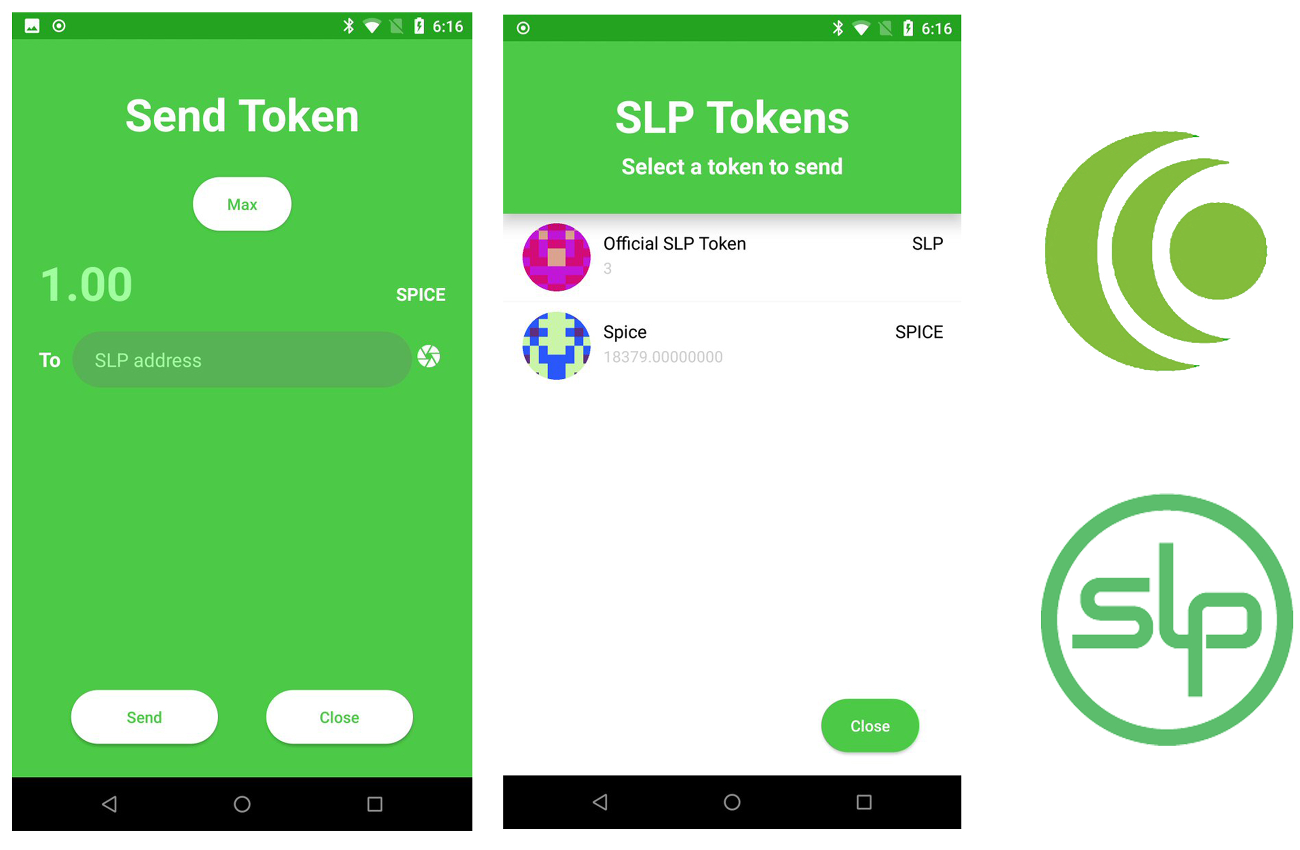 Crescent Cash BCH Wallet Features SLP Token Support for Smartphones