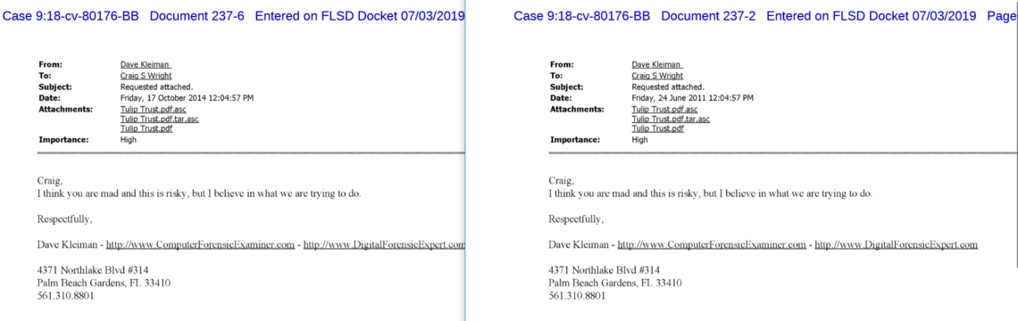 Experts Dissect Craig Wright's 'Satoshi' Testimony and Court Documents Experts Dissect Craig Wright's 'Satoshi' Testimony and Court Documents