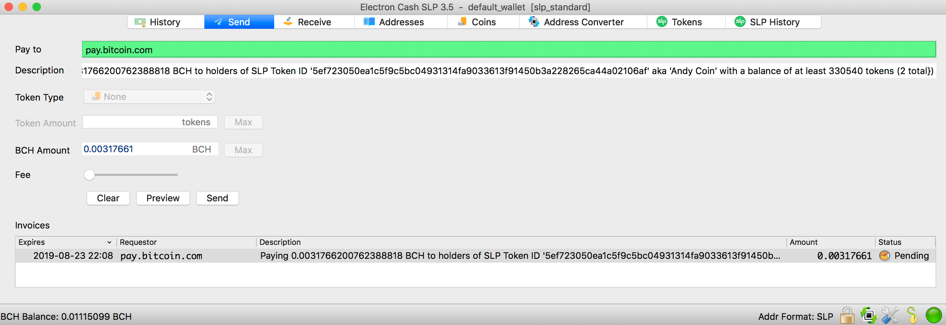 Send Token Payouts With Ease Using Bitcoin.com's SLP Dividend Calculator Send Token Payouts With Ease Using Bitcoin.com's SLP Dividend Calculator