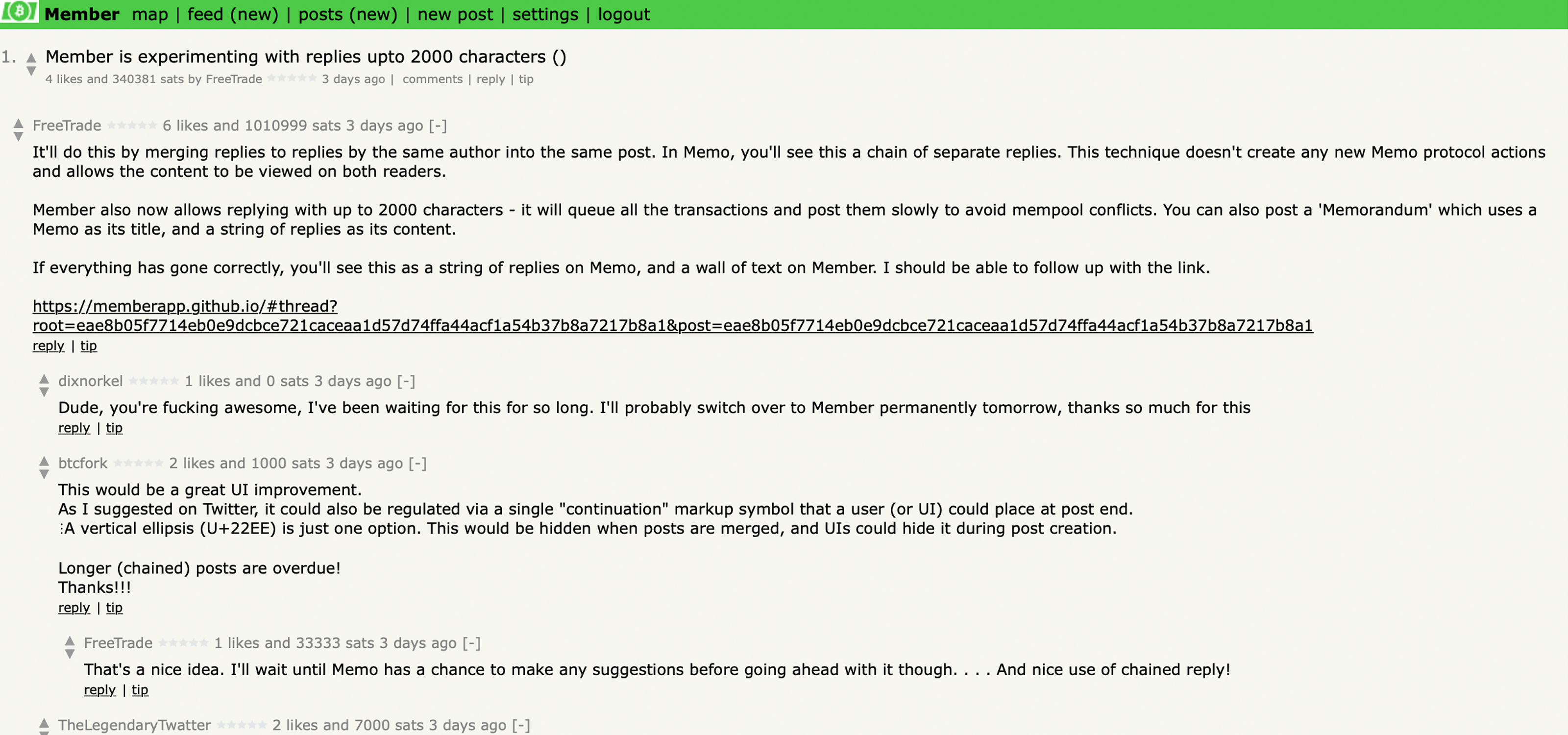 BCH Microblog 'Member' Shows the Future of Reddit-Like Forums BCH Microblog 'Member' Shows the Future of Reddit-Like Forums