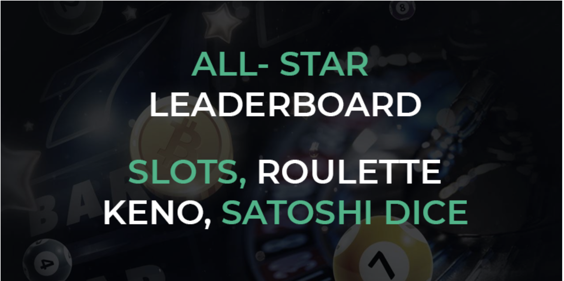 Bitcoin.com Launches Games Stars Leaderboard – Win BTC Every Week