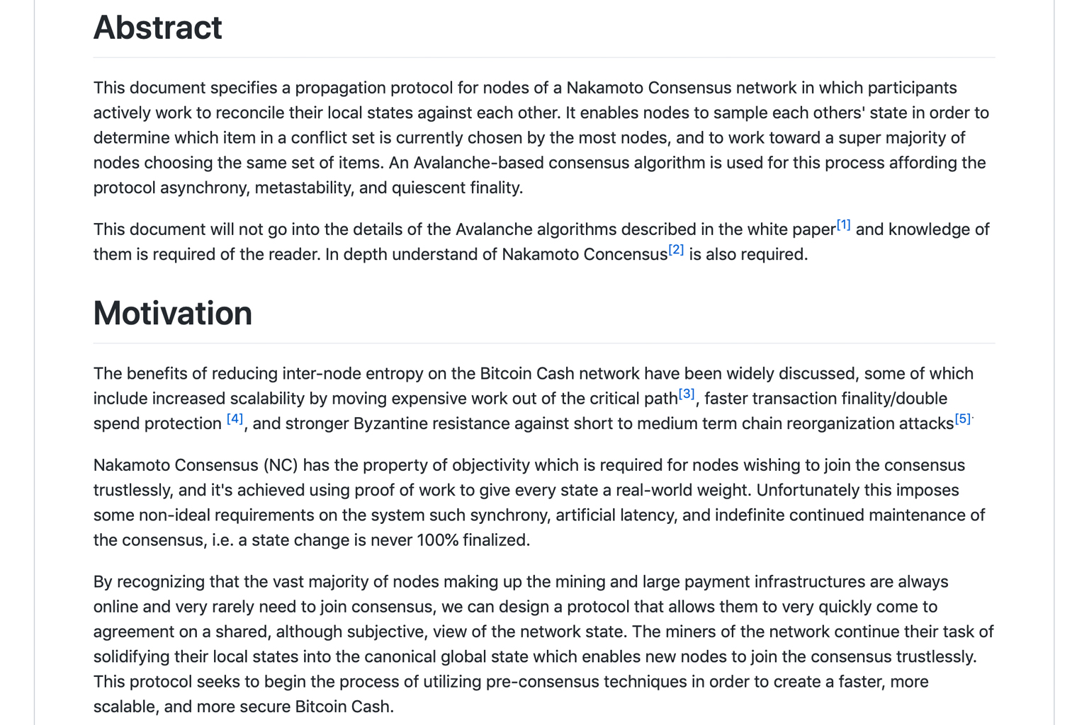 Developer Publishes Specs for a BCH Pre-Consensus Protocol Developer Publishes Specs for a BCH Pre-Consensus Protocol