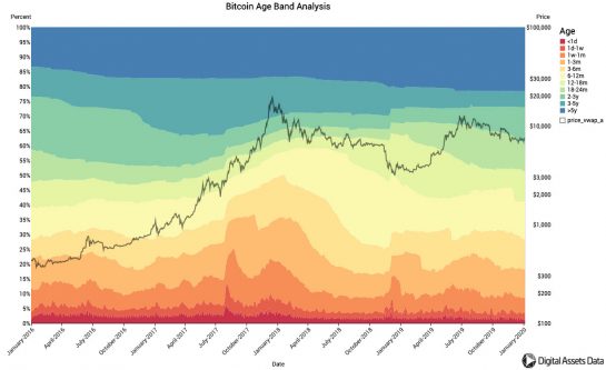 Close to 11 Million BTC Haven't Moved in Over a Year