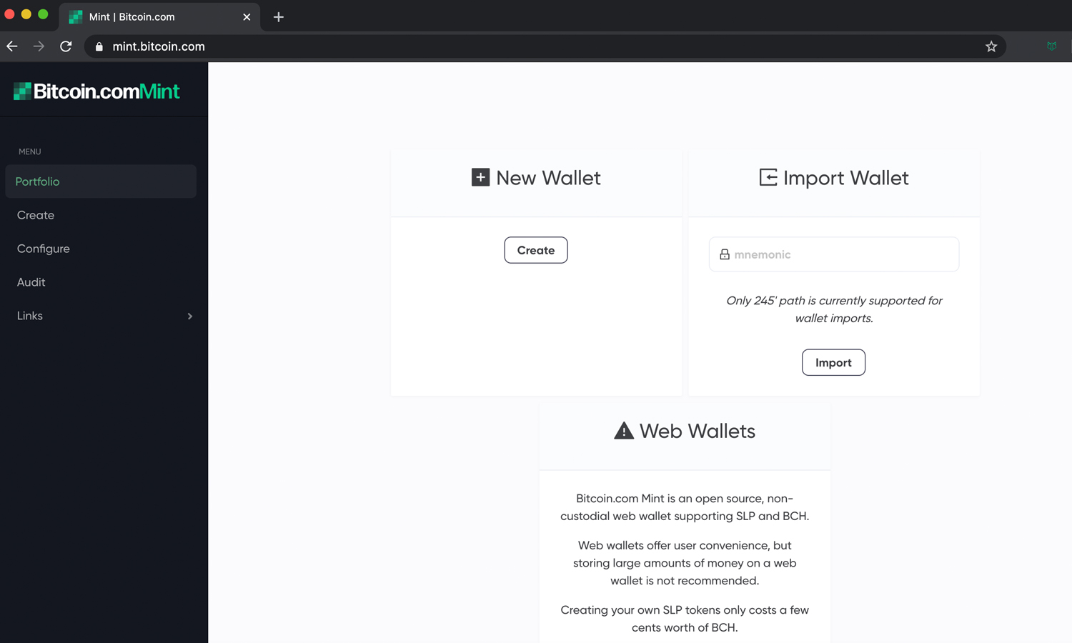 How to Create Custom SLP Tokens With the Bitcoin.com Mint