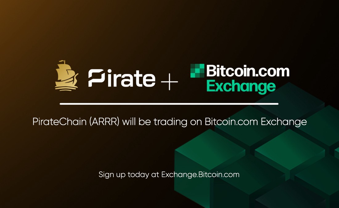 Pirate Chain Coin Now Available for Trading on Bitcoin.com Exchange, Joins New Alliance