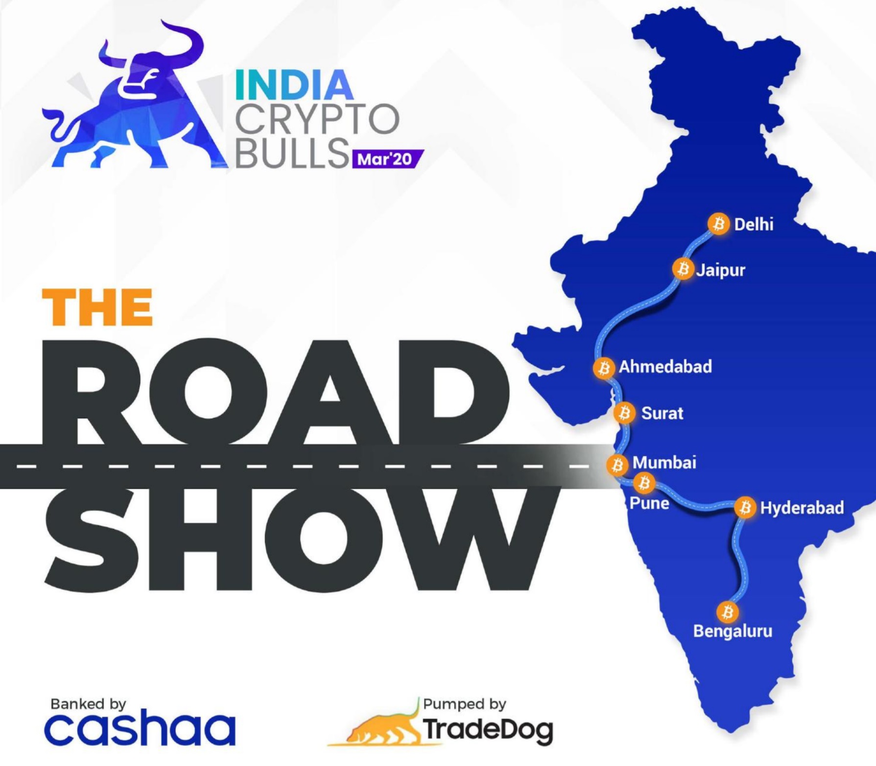 Crypto Bulls Roadshow Coming to Over 15 Indian Cities — With Government Participation