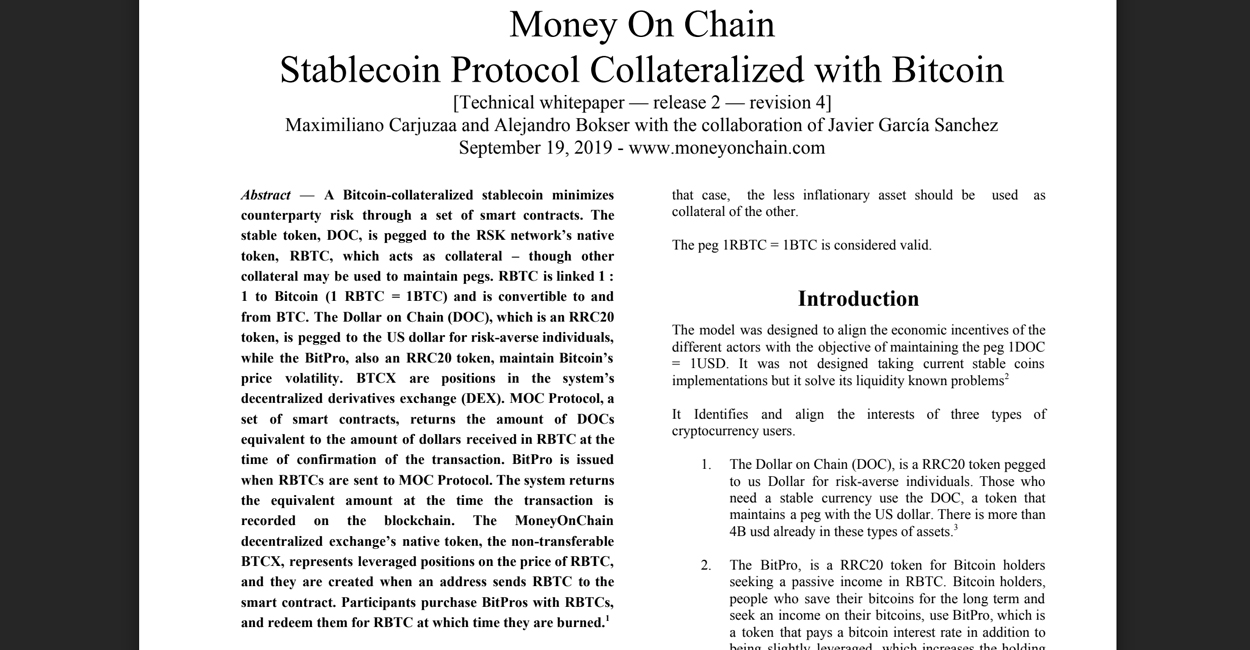 Stablecoins and Crosschain Loans: 2 Projects Attempt to Bring Defi Solutions to Bitcoin