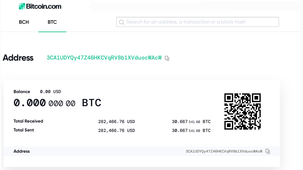 Bitcoin Worth $282K from the 2016 Bitfinex Hack on the Move