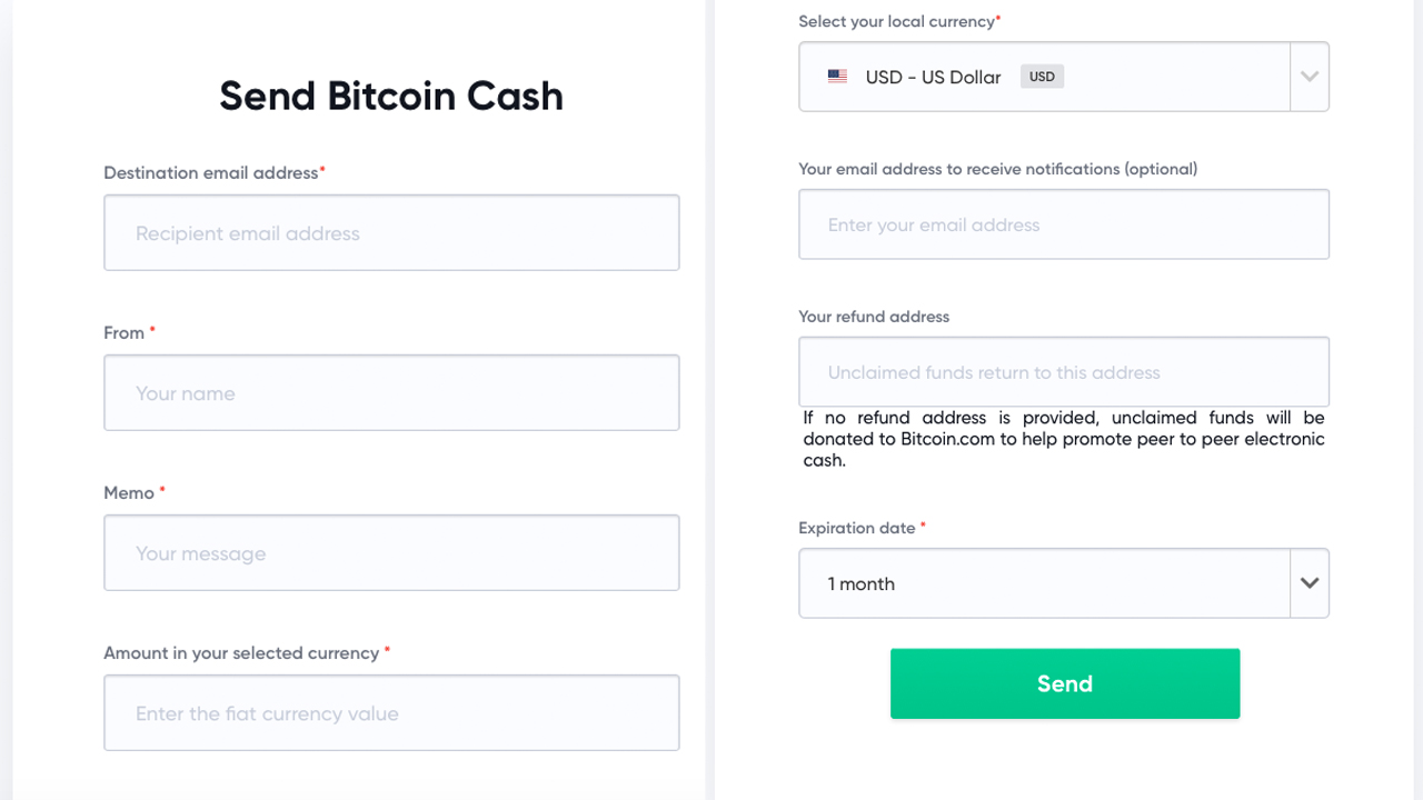 Gifts and Remittances: Bitcoin.com's New Tools Allow People to Send BCH via Email