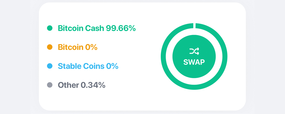 Bitcoin.com Wallet Launches New Portfolio Breakdown and Stablecoin Swap Features