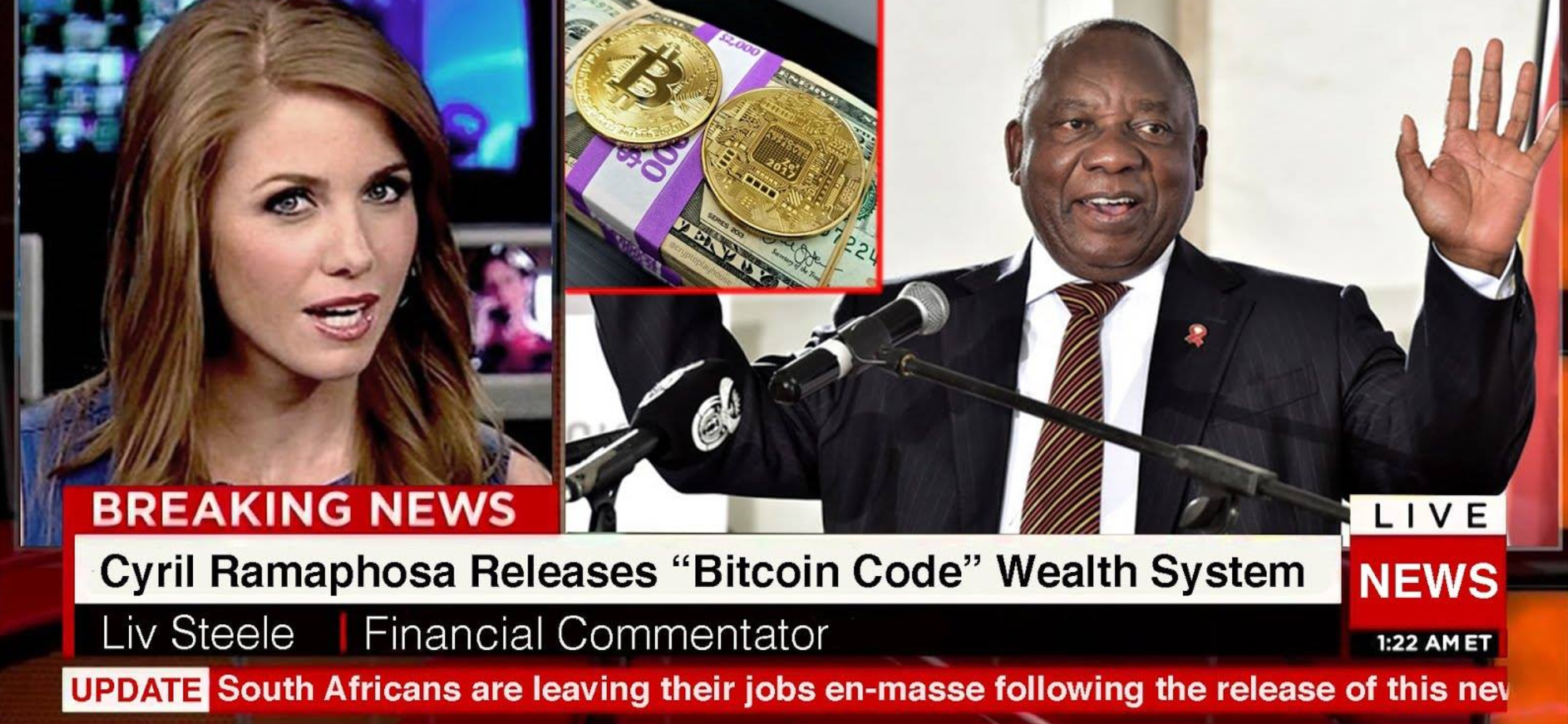 Bitcoin Revolution South Africa: Scam Claims Support by President Cyril Ramaphosa Bitcoin Revolution South Africa: Scam Claims Support by President Cyril Ramaphosa