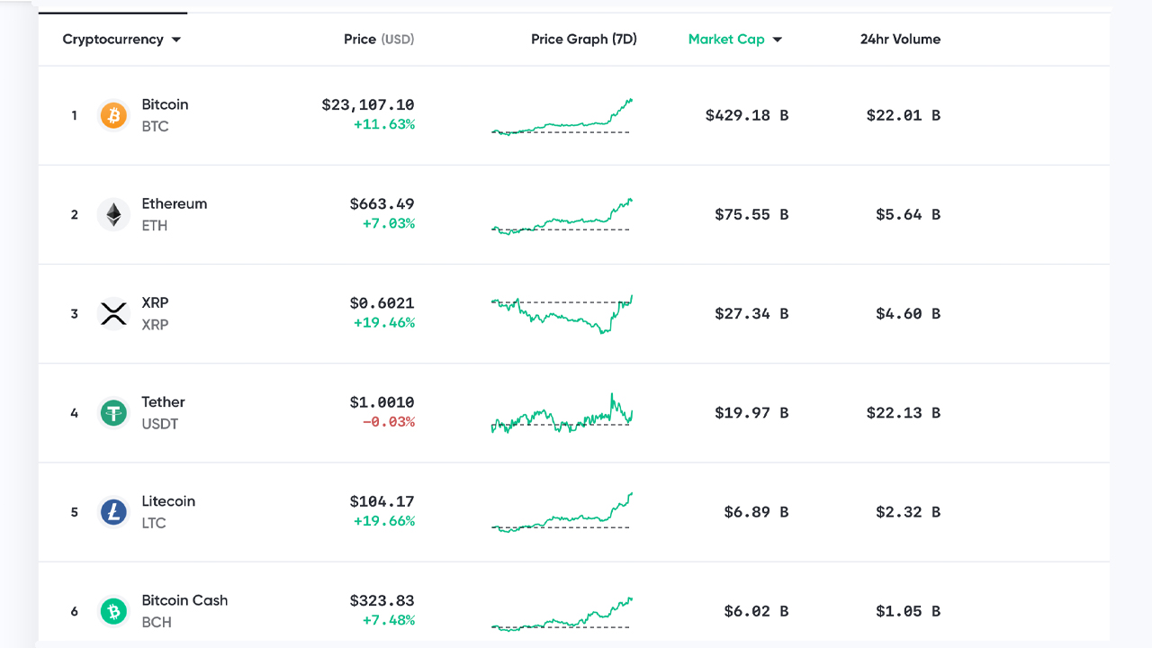 Bitcoin's Value Surpasses $23,700, Critics Claim Its a ‘Bubble,’ Onchain Analyst Says $100K Prices 'Ridiculously Low'