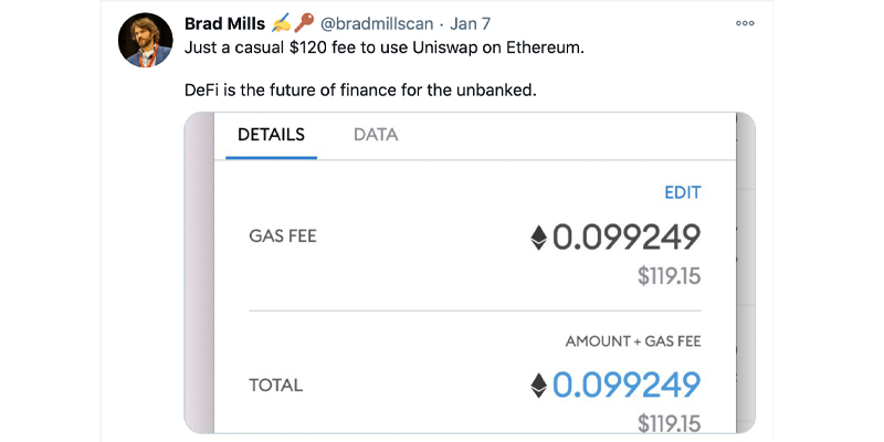 $100 Swaps: Ethereum Dex Volumes Saw $39 Billion Last Month Despite 'Insane' Trading Fees