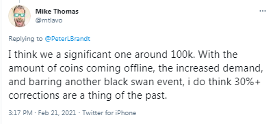 Veteran Trader Peter Brandt Suggests BTC Will Peak at $200k but Hints of Possible Deep Prices Corrections Along the Way