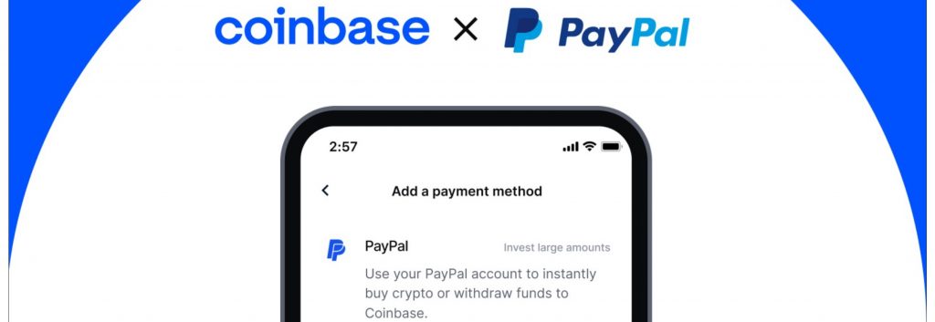 Coinbase Now Allows Millions of Customers to Buy Cryptocurrencies With Paypal