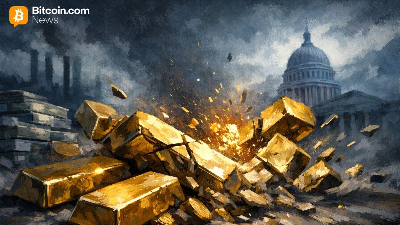 Cathie Wood Warns Gold Bubble as M2 Ratio Hits Depression-Era Extremes