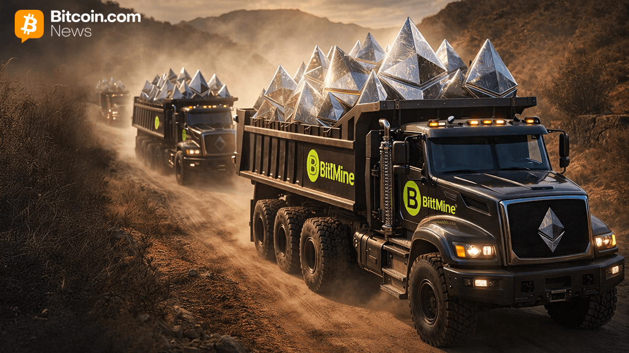 Bitmine Adds 35,000 ETH in a Week, Cementing Lead as Top Ethereum Treasury Firm