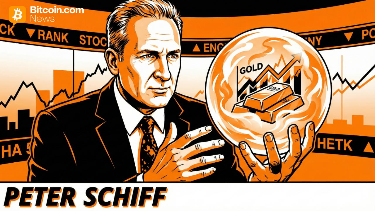 Peter Schiff's Prophecy Fulfilled: Silver Goers Vertical, Bitcoin Falters