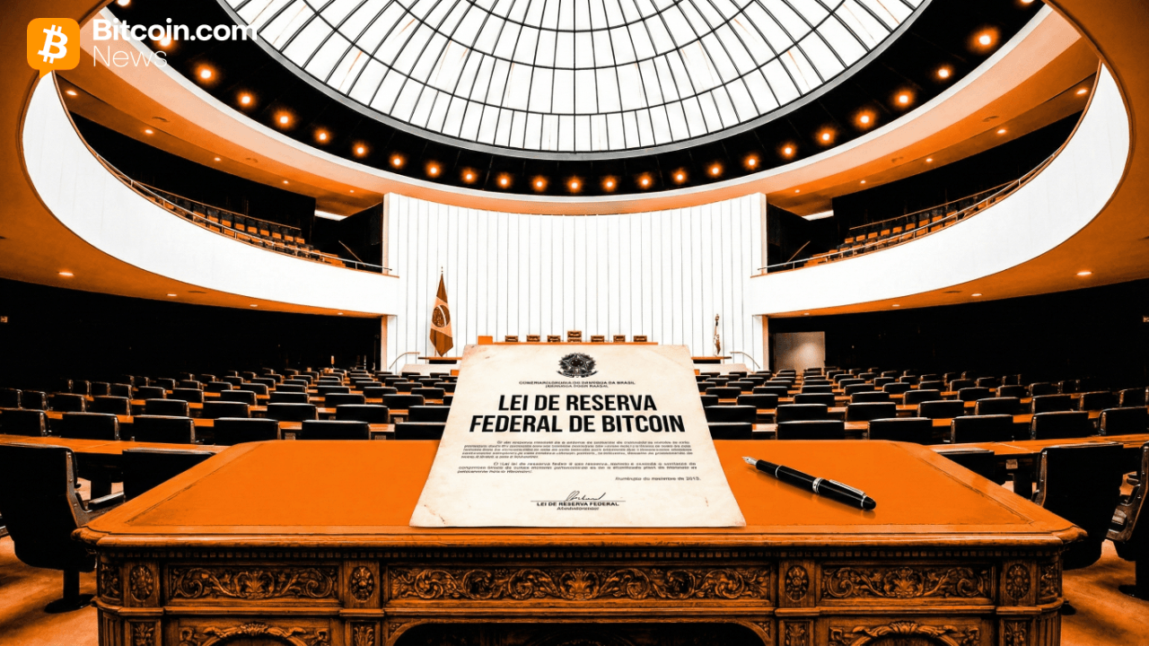 Strategic Bitcoin Reserve Bill Allowing Brazil to Acquire up to 1 Million BTC Reintroduced in Congress