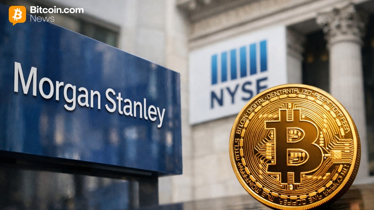 Morgan Stanley Bitcoin ETF Expected Tomorrow as Massive Inflow Speculation Builds