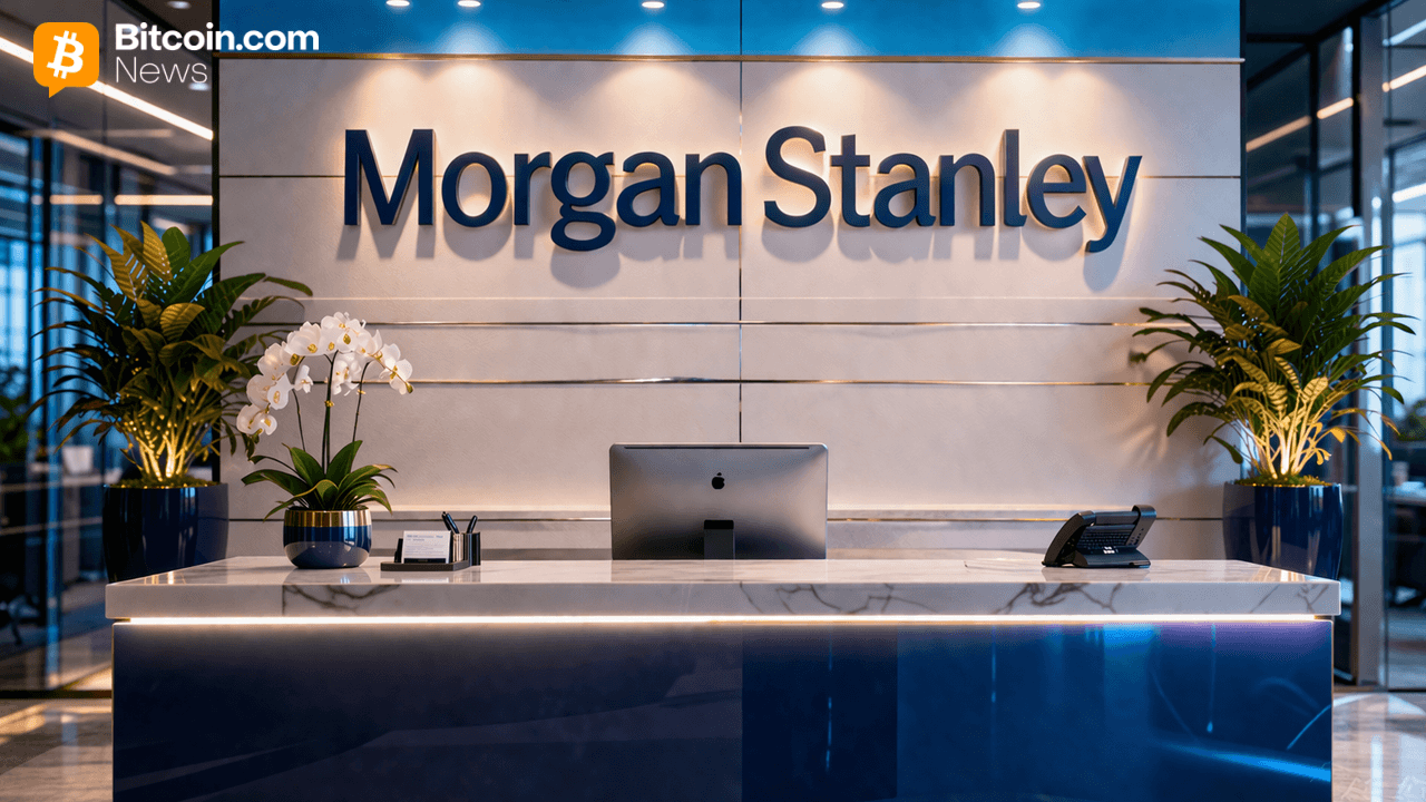 Morgan Stanley MSBT Bitcoin ETF Launch Draws $34M
