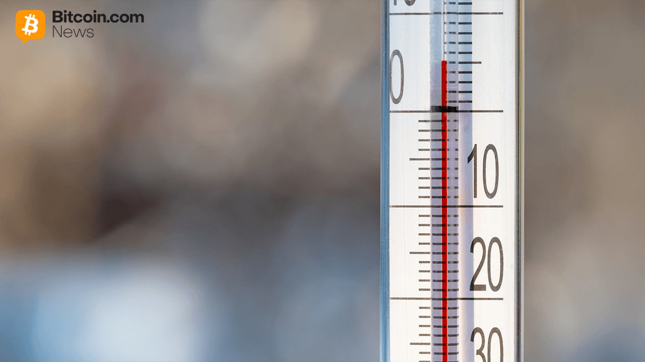 Outdoor thermometer for a temp check.